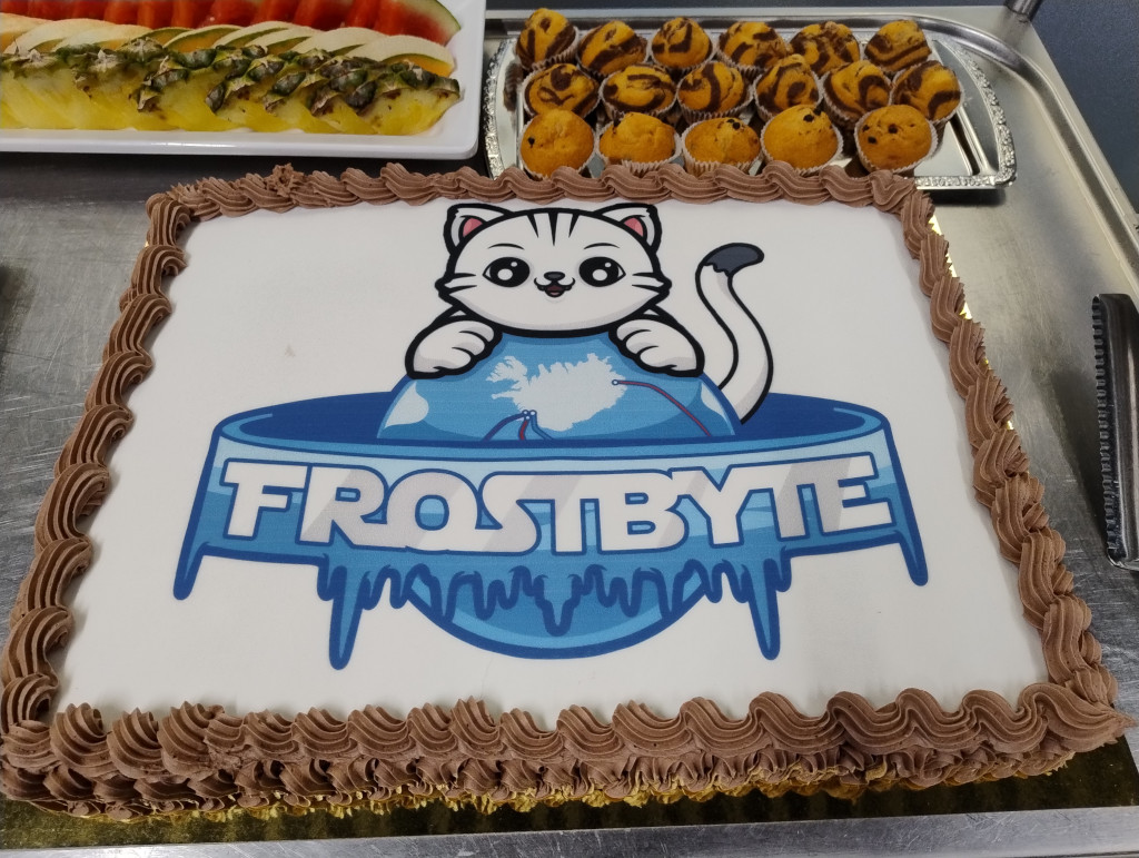 The Frostbyte Research Centre Cake